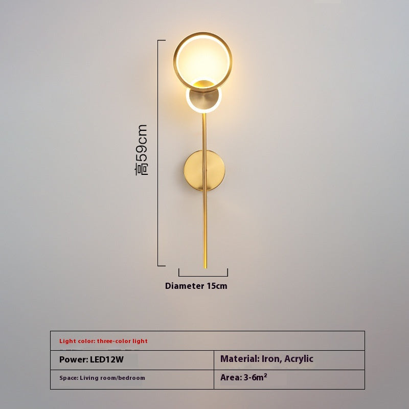 LumaEdge Minimalist LED Wall Light Fixture