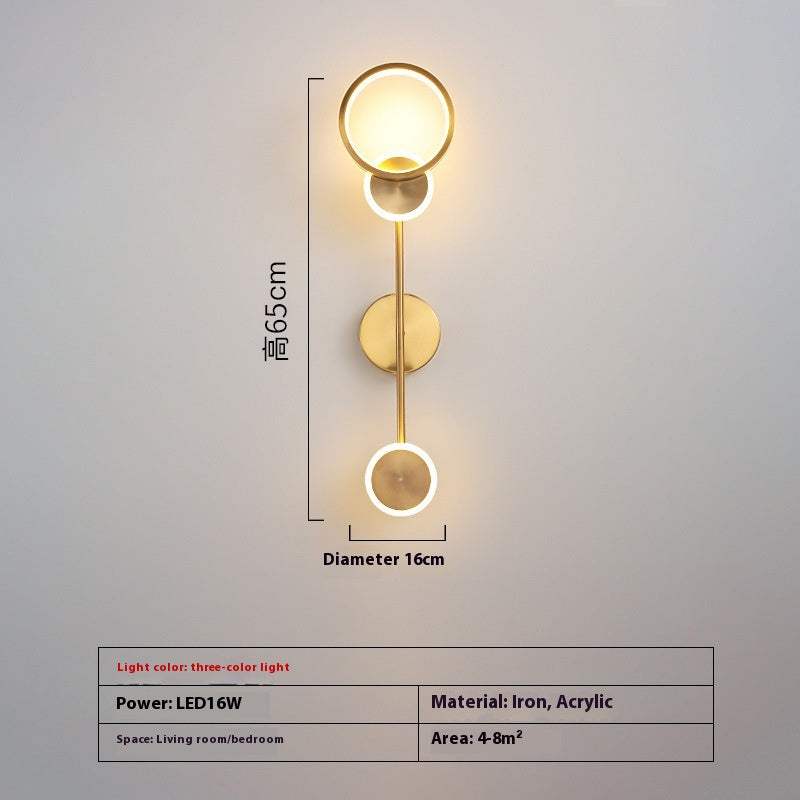 LumaEdge Minimalist LED Wall Light Fixture