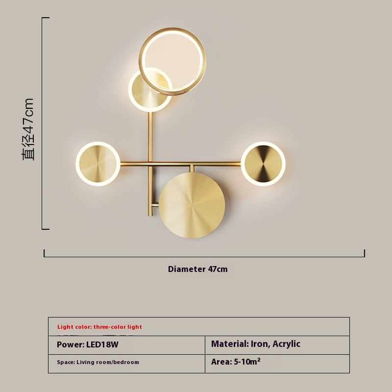 LumaEdge Minimalist LED Wall Light Fixture