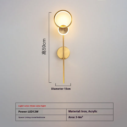 LumaEdge Minimalist LED Wall Light Fixture