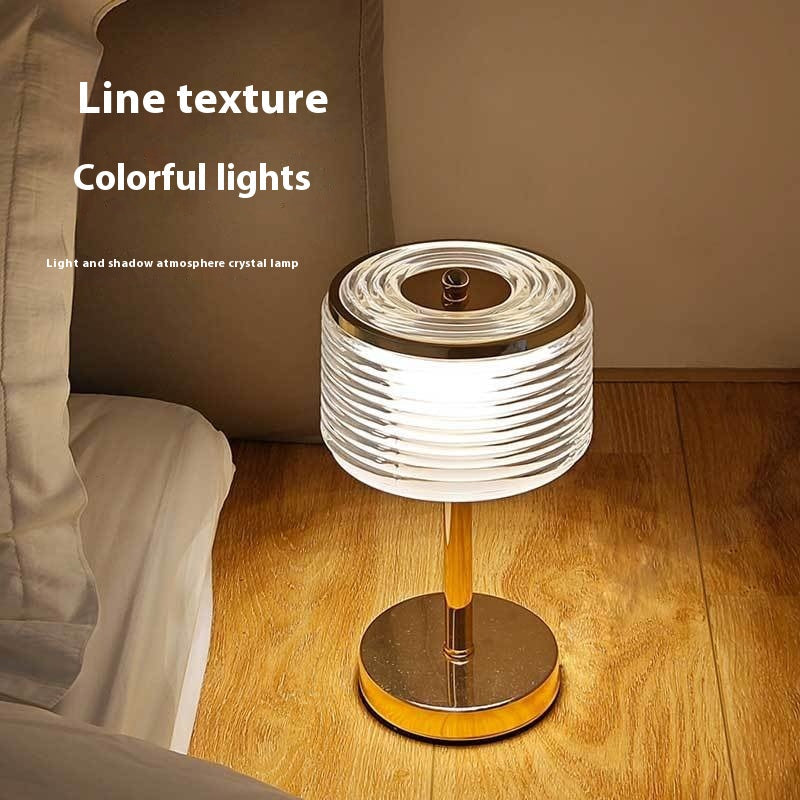 Minimalist Crystal Accent Night Lamp