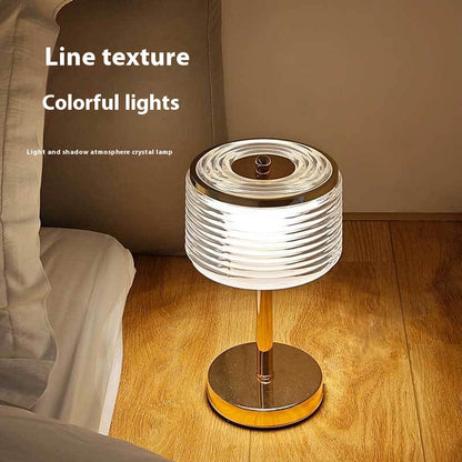 Minimalist Crystal Accent Night Lamp
