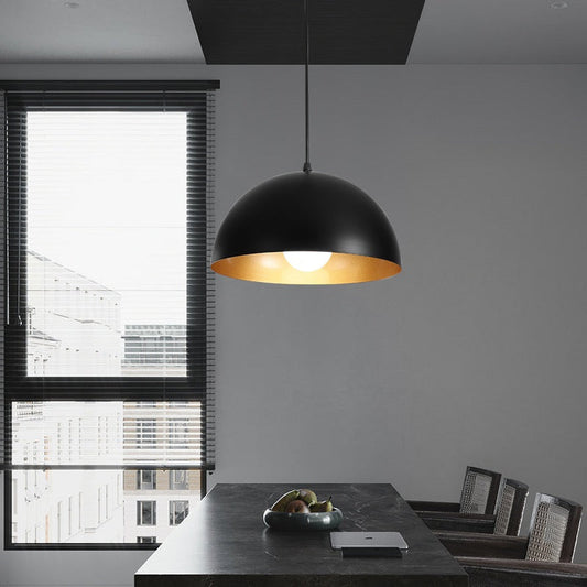 Minimalist Iron LED Pendant Light Series