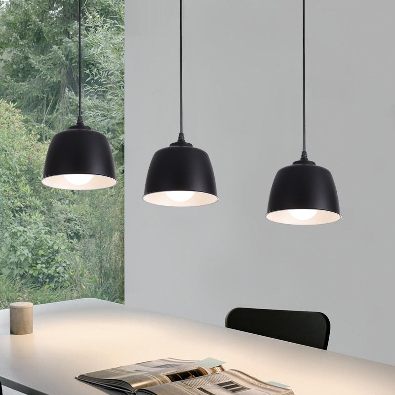 Minimalist Iron LED Pendant Light Series