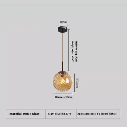 Modern Glass Ambient Pendant Light Collection
