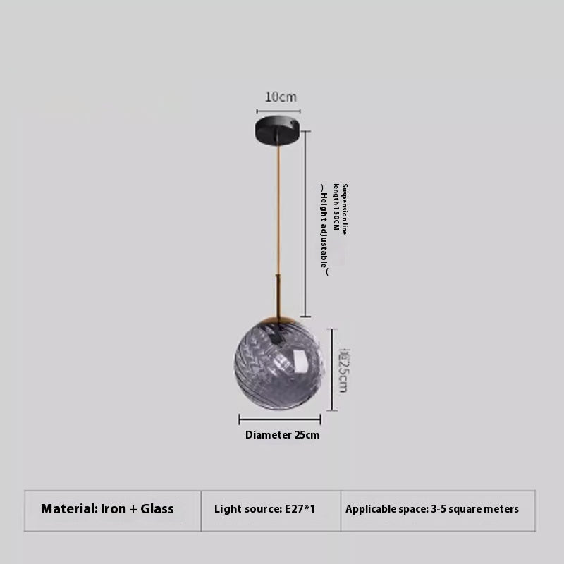Modern Glass Ambient Pendant Light Collection