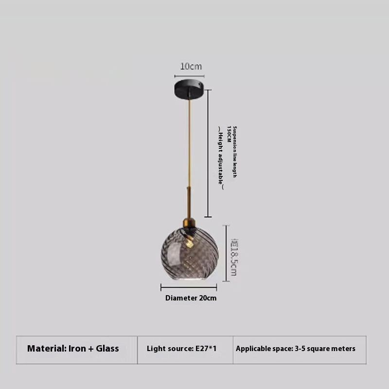 Modern Glass Ambient Pendant Light Collection
