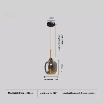 Modern Glass Ambient Pendant Light Collection