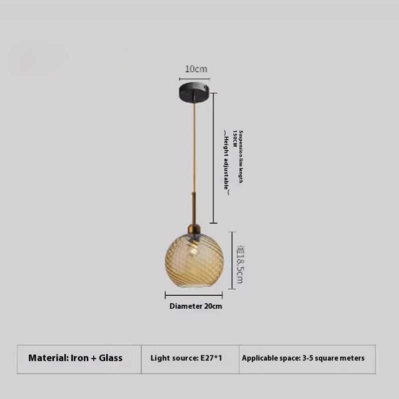 Modern Glass Ambient Pendant Light Collection