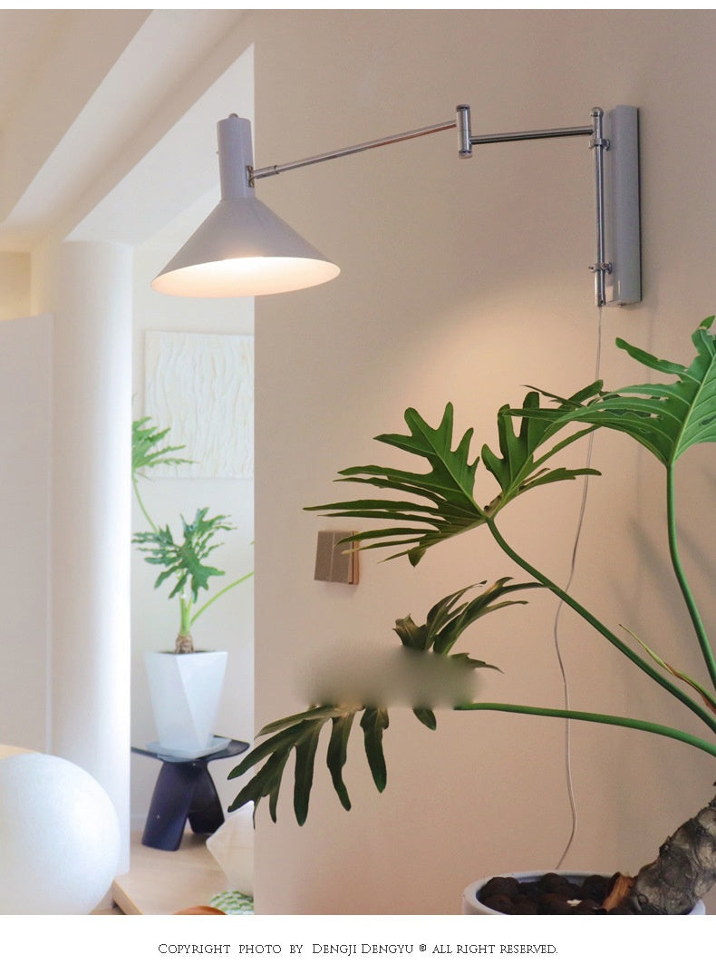 Nordic Adjustable Swing Arm Wall Light