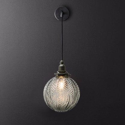 Nordic Glass Drop Pendant Light