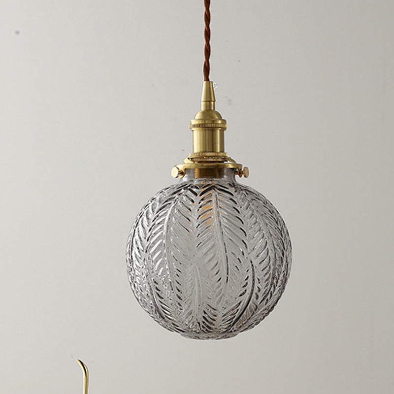 Nordic Glass Drop Pendant Light