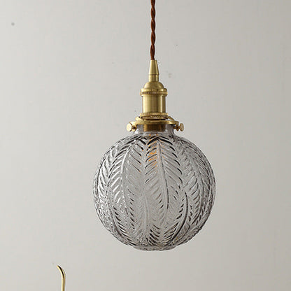 Nordic Glass Drop Pendant Light