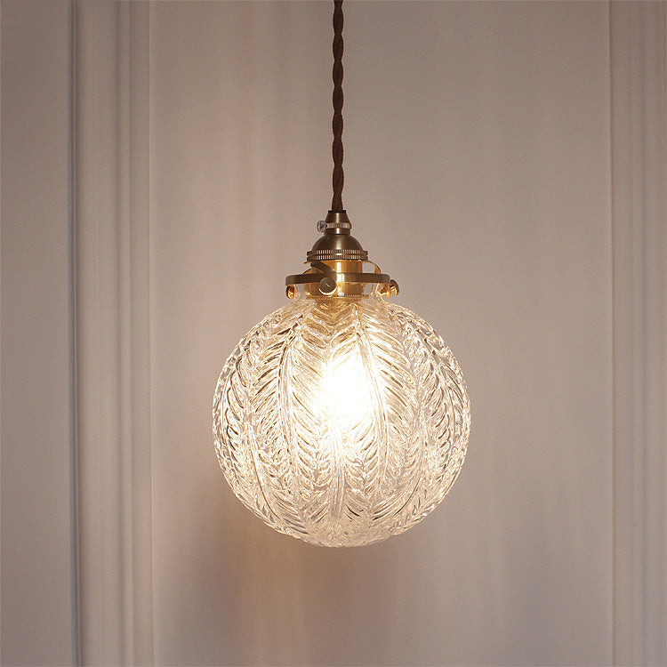 Nordic Glass Drop Pendant Light