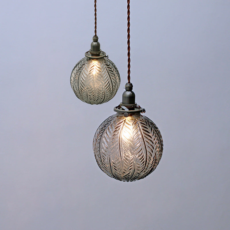 Nordic Glass Drop Pendant Light