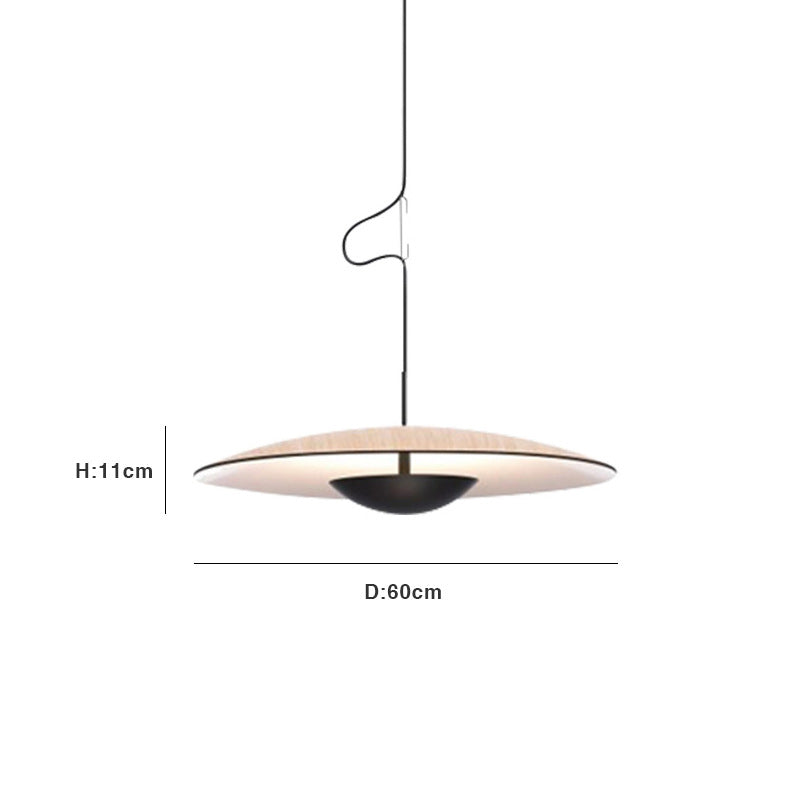Nordic Halo Disc Pendant Chandelier