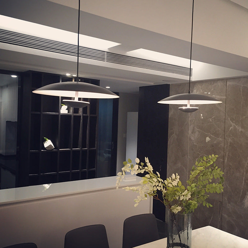 Nordic Halo Disc Pendant Chandelier