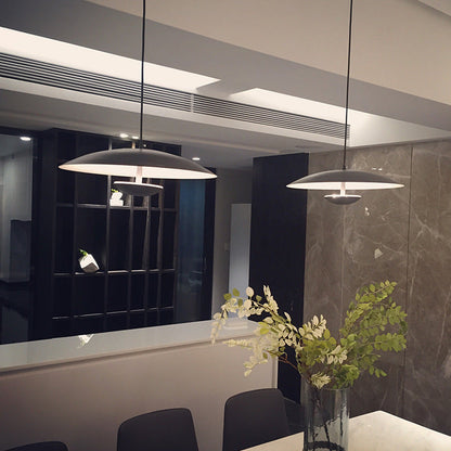 Nordic Halo Disc Pendant Chandelier