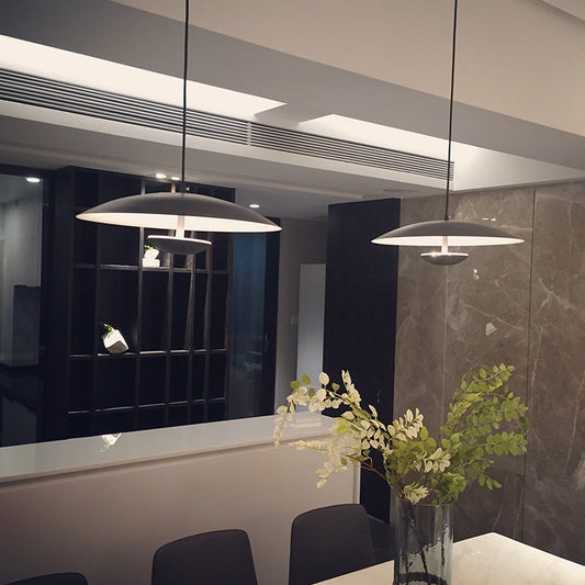 Nordic Halo Disc Pendant Chandelier
