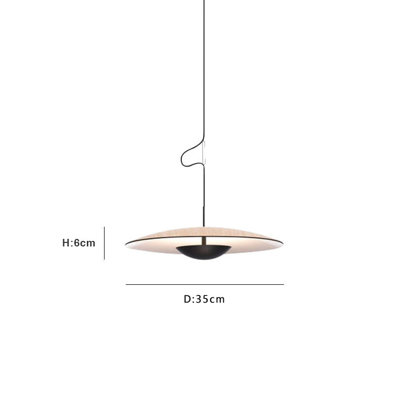 Nordic Halo Disc Pendant Chandelier