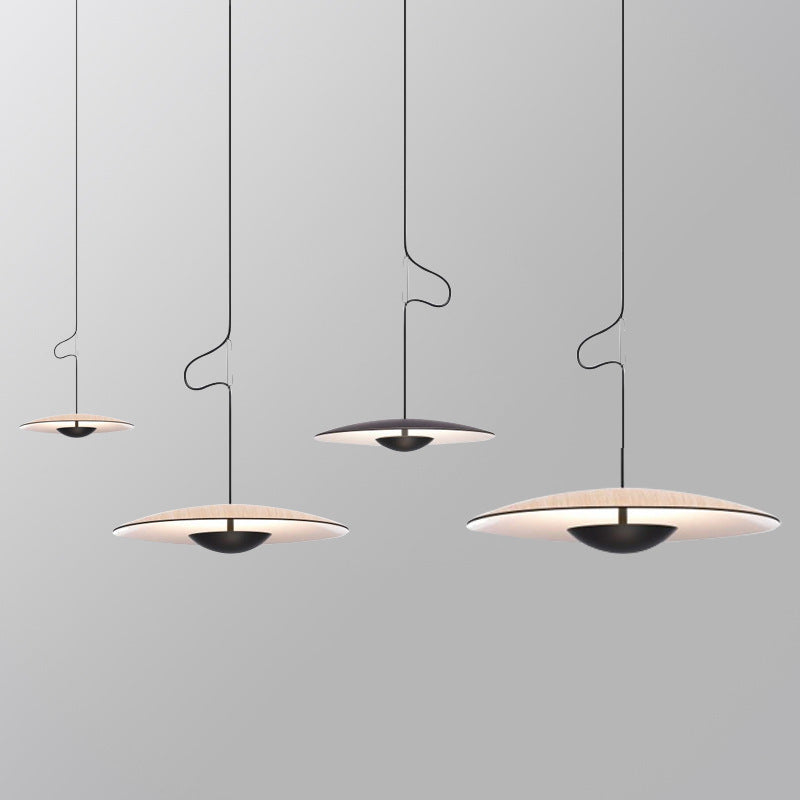 Nordic Halo Disc Pendant Chandelier