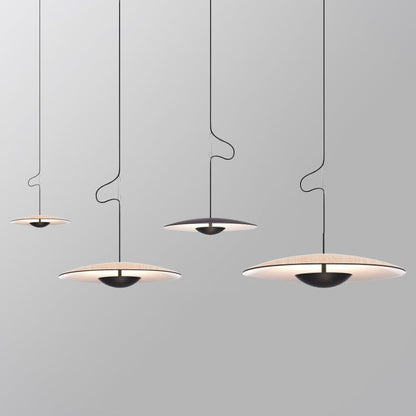 Nordic Halo Disc Pendant Chandelier
