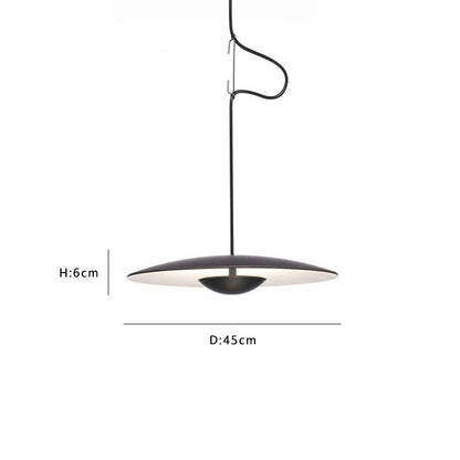 Nordic Halo Disc Pendant Chandelier