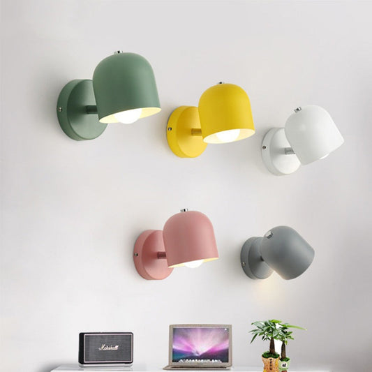 Nordic Macaron Color Wall Lamp