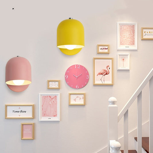 Nordic Macaron Color Wall Lamp