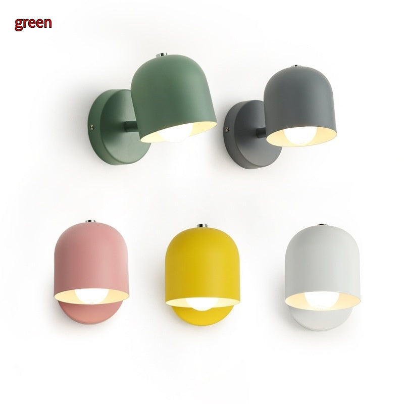 Nordic Macaron Color Wall Lamp