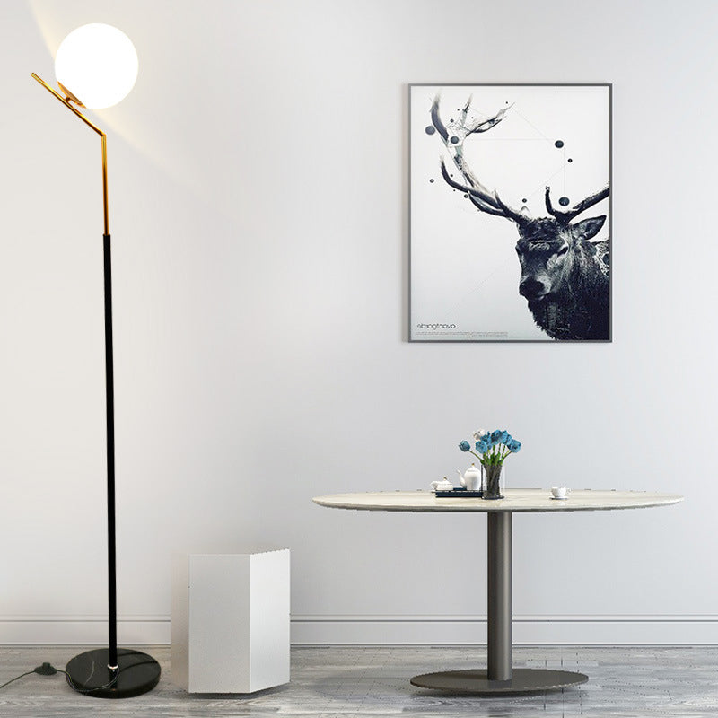 Nordic Slim Floor Lamp with Warm Glow