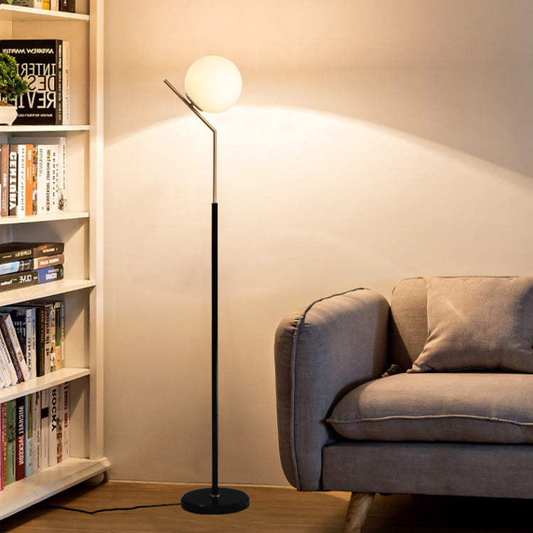 Nordic Slim Floor Lamp with Warm Glow