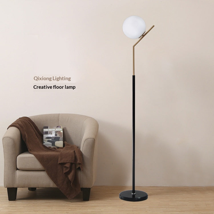 Nordic Slim Floor Lamp with Warm Glow