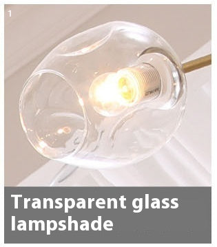 NordicBranch Glass Ceiling Light Fixture