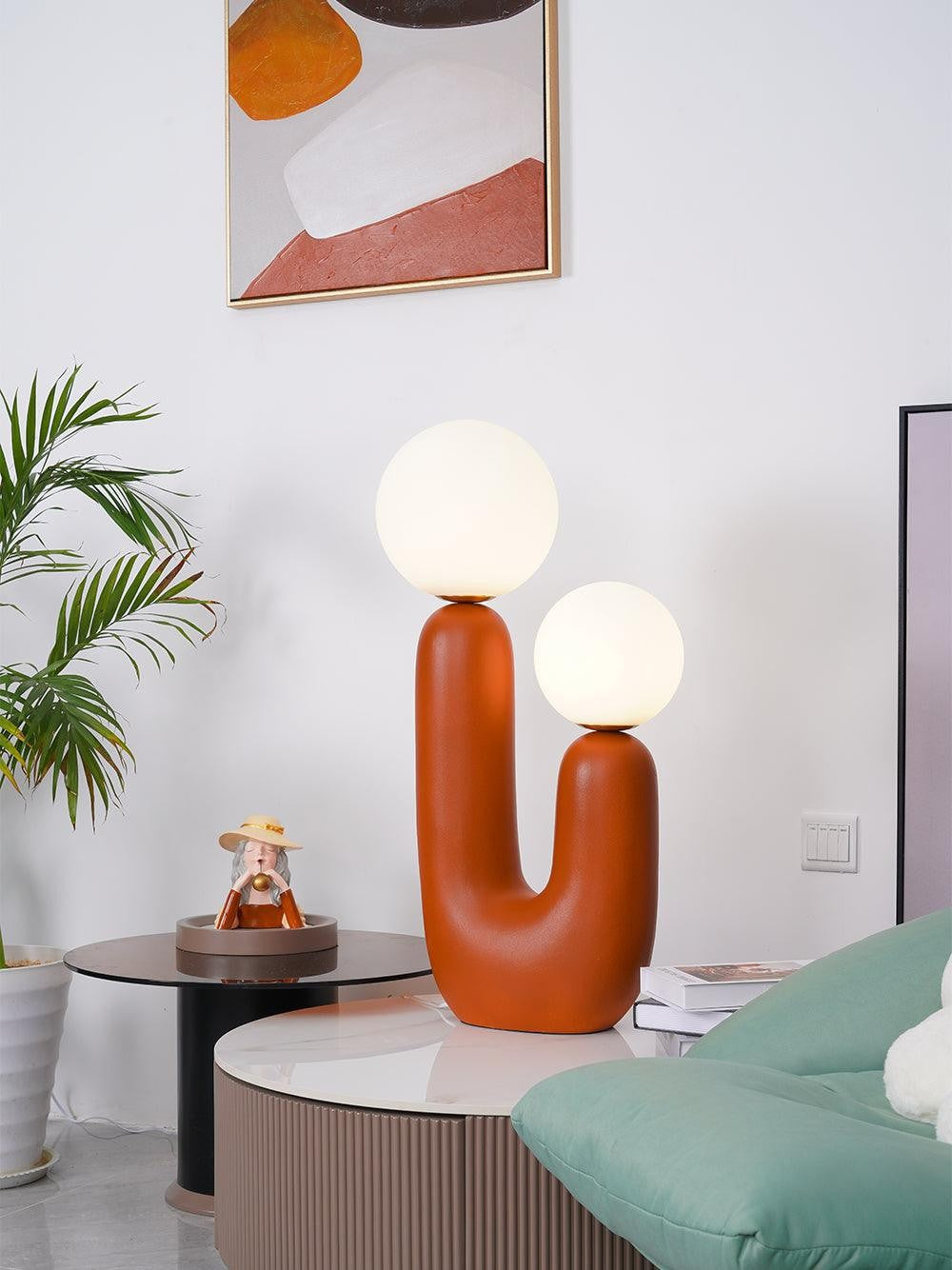 Oo Hand-Built Ceramic Statement Table Lamp