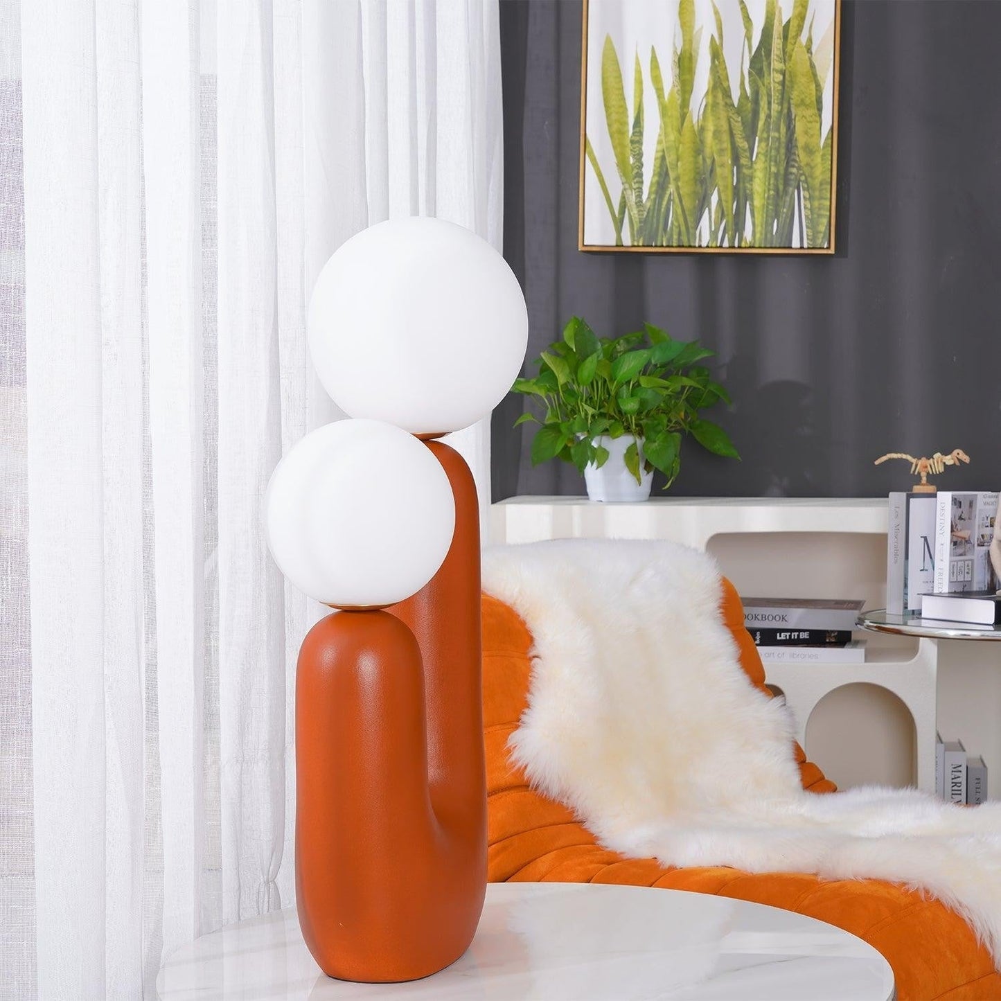 Oo Hand-Built Ceramic Statement Table Lamp