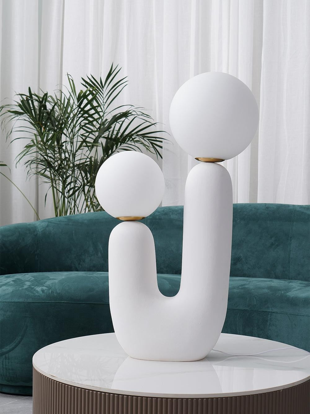 Oo Hand-Built Ceramic Statement Table Lamp