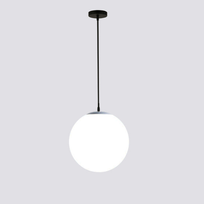 Orbital Glass Sphere Pendant Light
