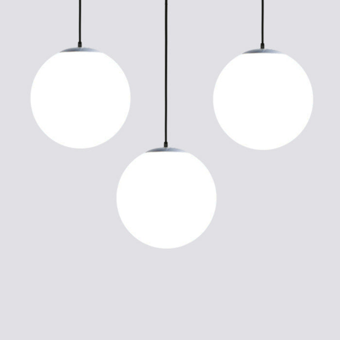 Orbital Glass Sphere Pendant Light