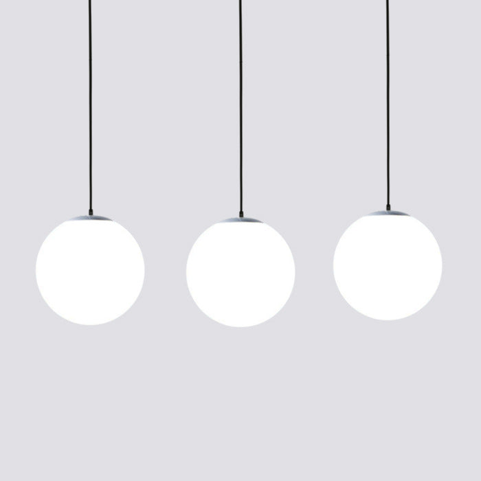 Orbital Glass Sphere Pendant Light