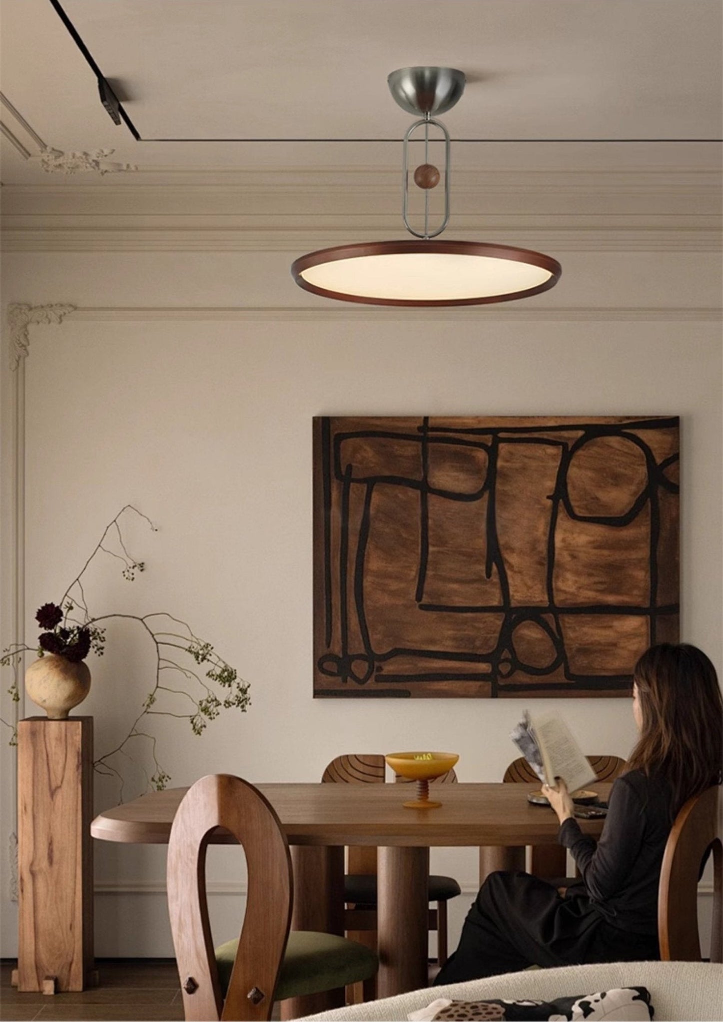 Orbito Modern Semi-Flush Ceiling Light