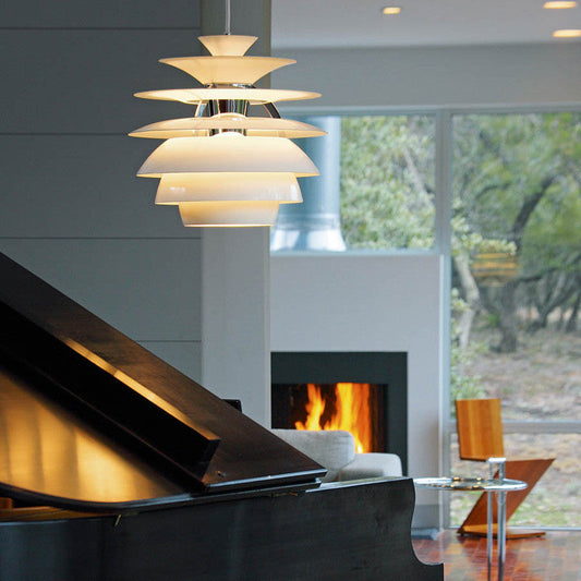 OrbLuxe Snowball Cluster Ceiling Chandelier
