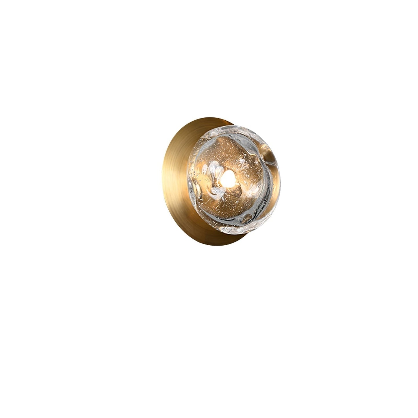 Orrin Molten Glass Wall Light