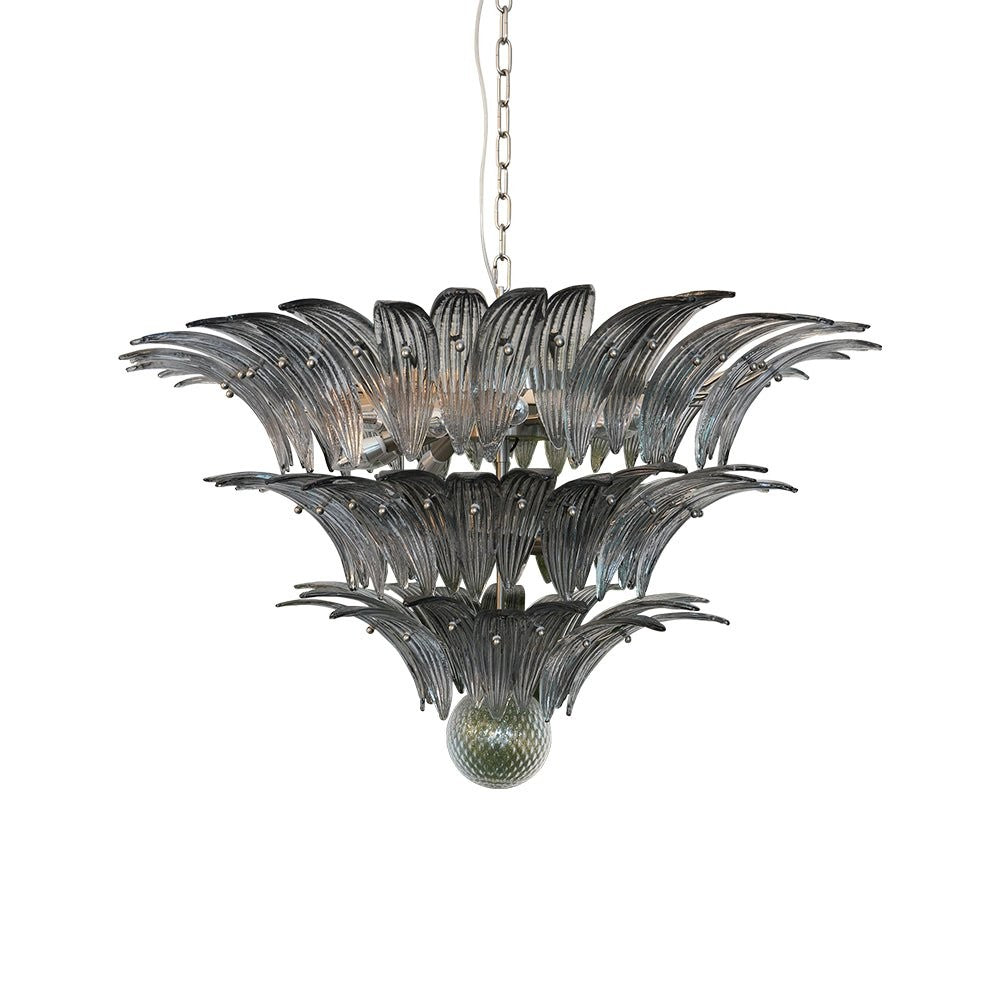 Palm Grove Murano Glass Chandelier