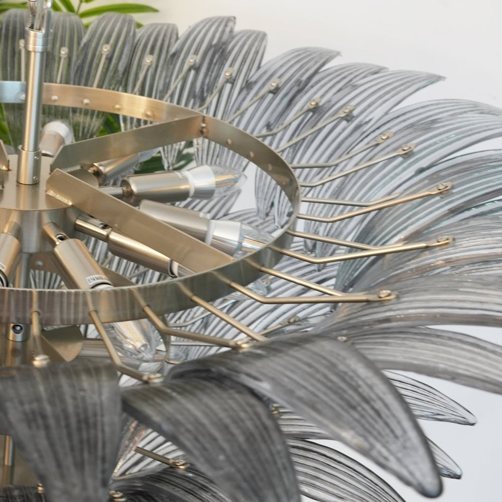 Palm Grove Murano Glass Chandelier