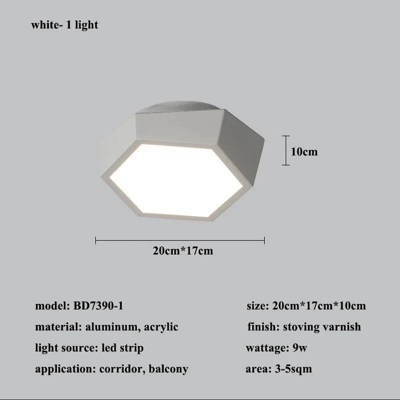 PureGlow Modern LED Flush Ceiling Light