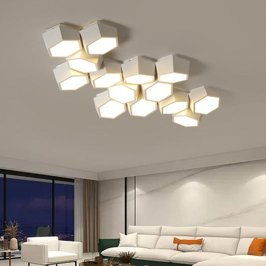PureGlow Modern LED Flush Ceiling Light