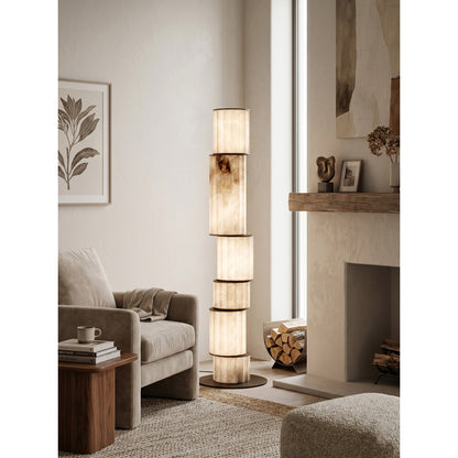 Apadana Alabaster Floor Lamp