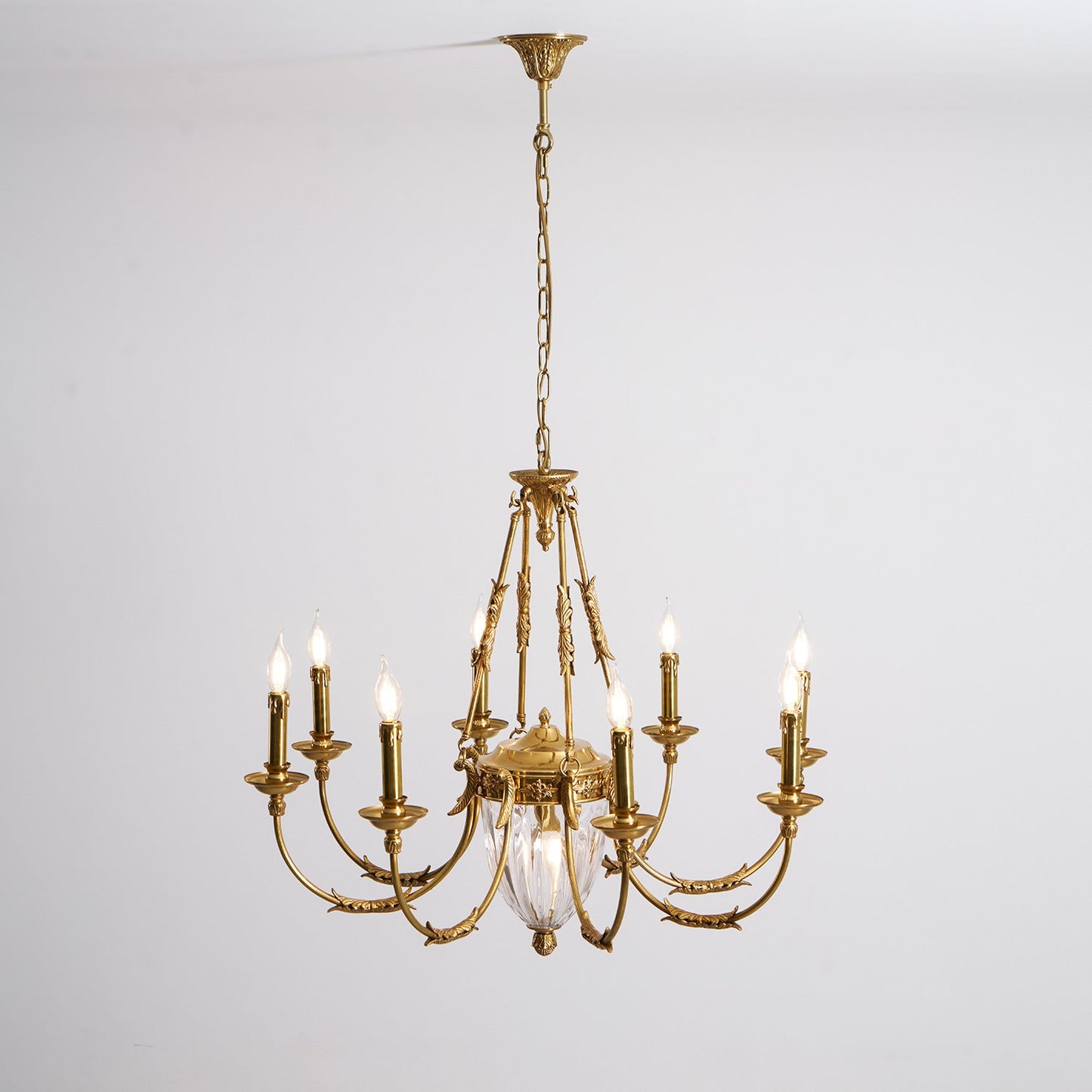 Ashford Brass Chandelier