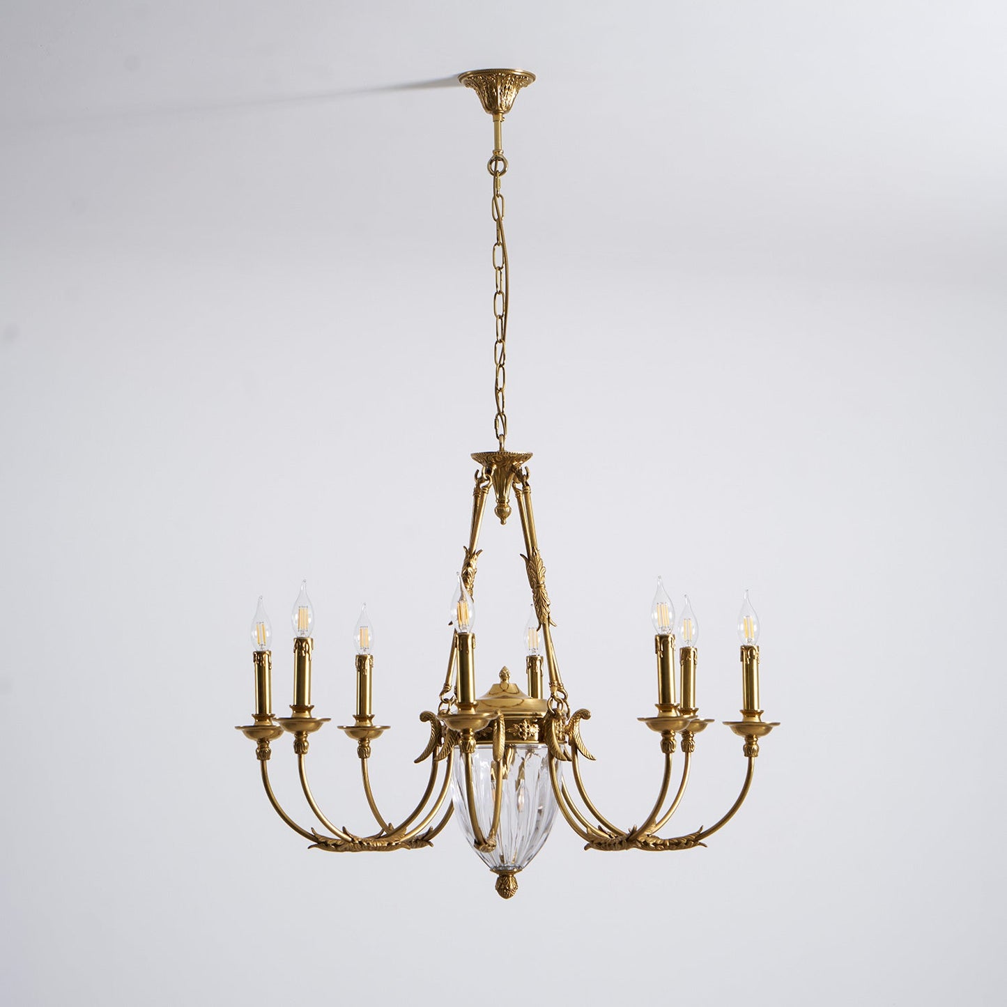Ashford Brass Chandelier
